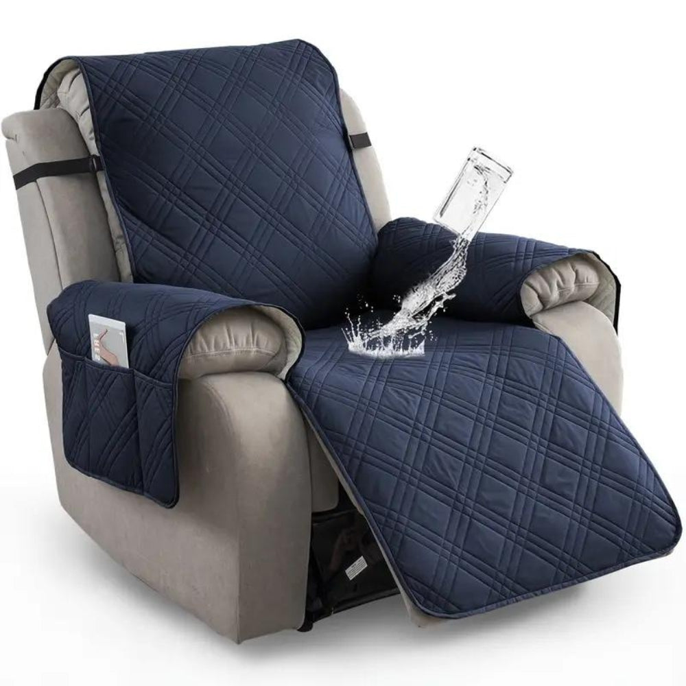 Water-Resistant Recliner Cover | Secure Fit for Comfort and Style