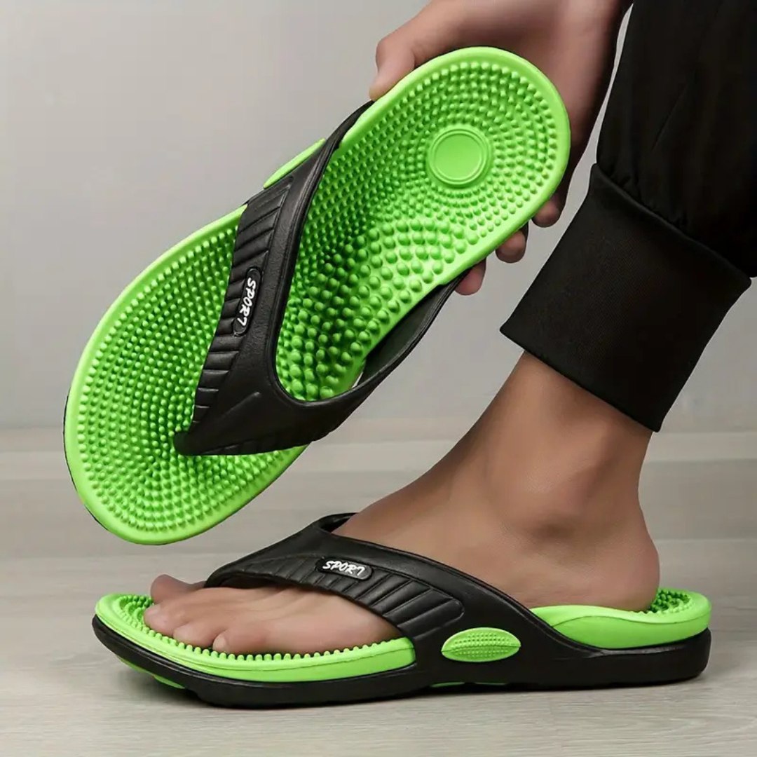 SoleEase | Therapeutic Acupressure Slippers for Foot Relief