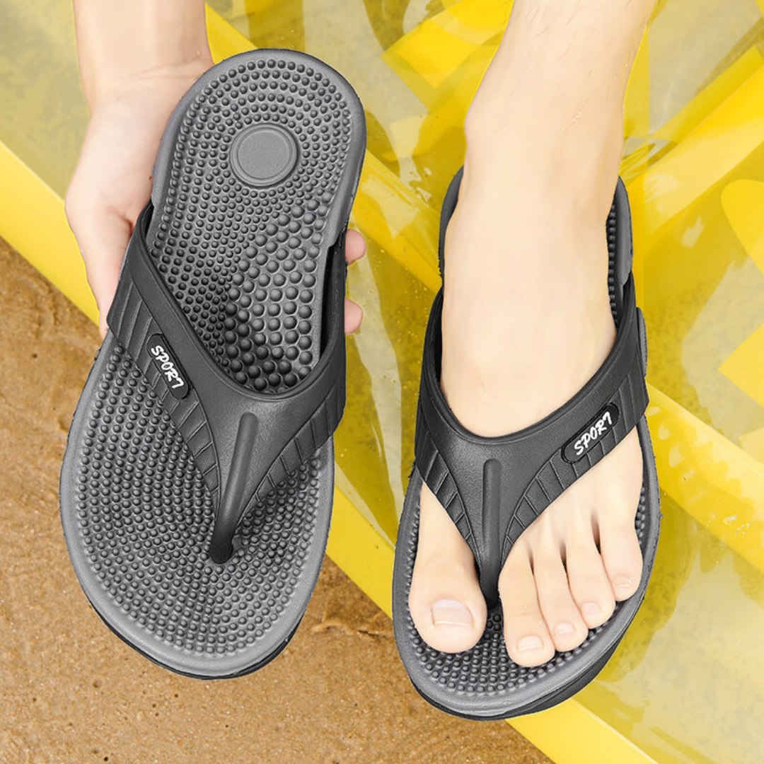 SoleEase | Therapeutic Acupressure Slippers for Foot Relief
