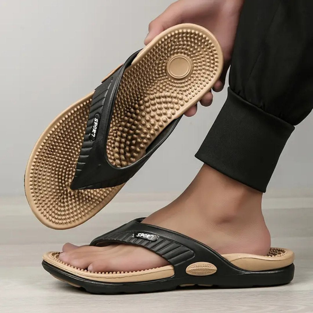 SoleEase | Therapeutic Acupressure Slippers for Foot Relief