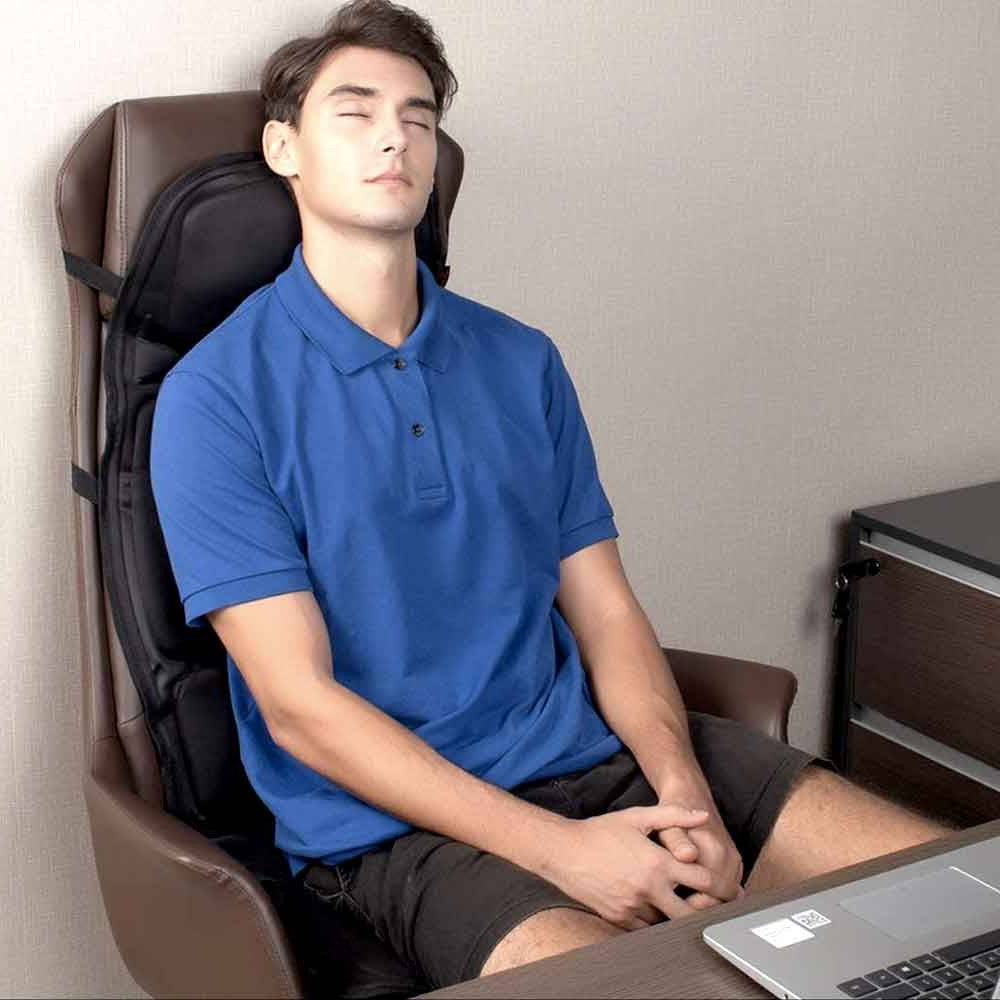 Ultimate Comfort Massage Pad | 8 Relaxation Modes for Home & Travel