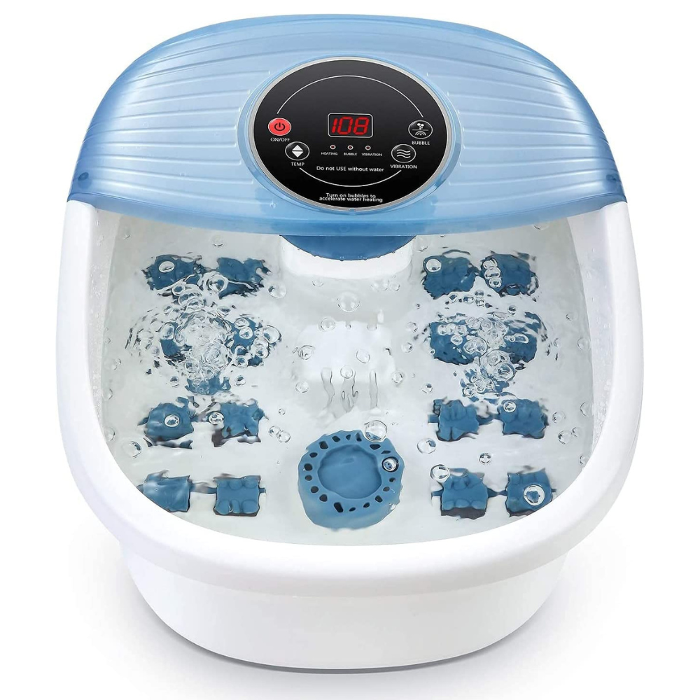 Serenity Spa | Foot Massager with Heat & Bubbles | Ultimate Foot Relaxation
