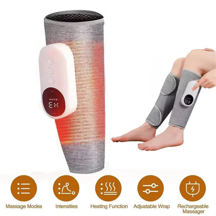 ComfortWave Wireless Calf and Arm Massager with Heat & Compression