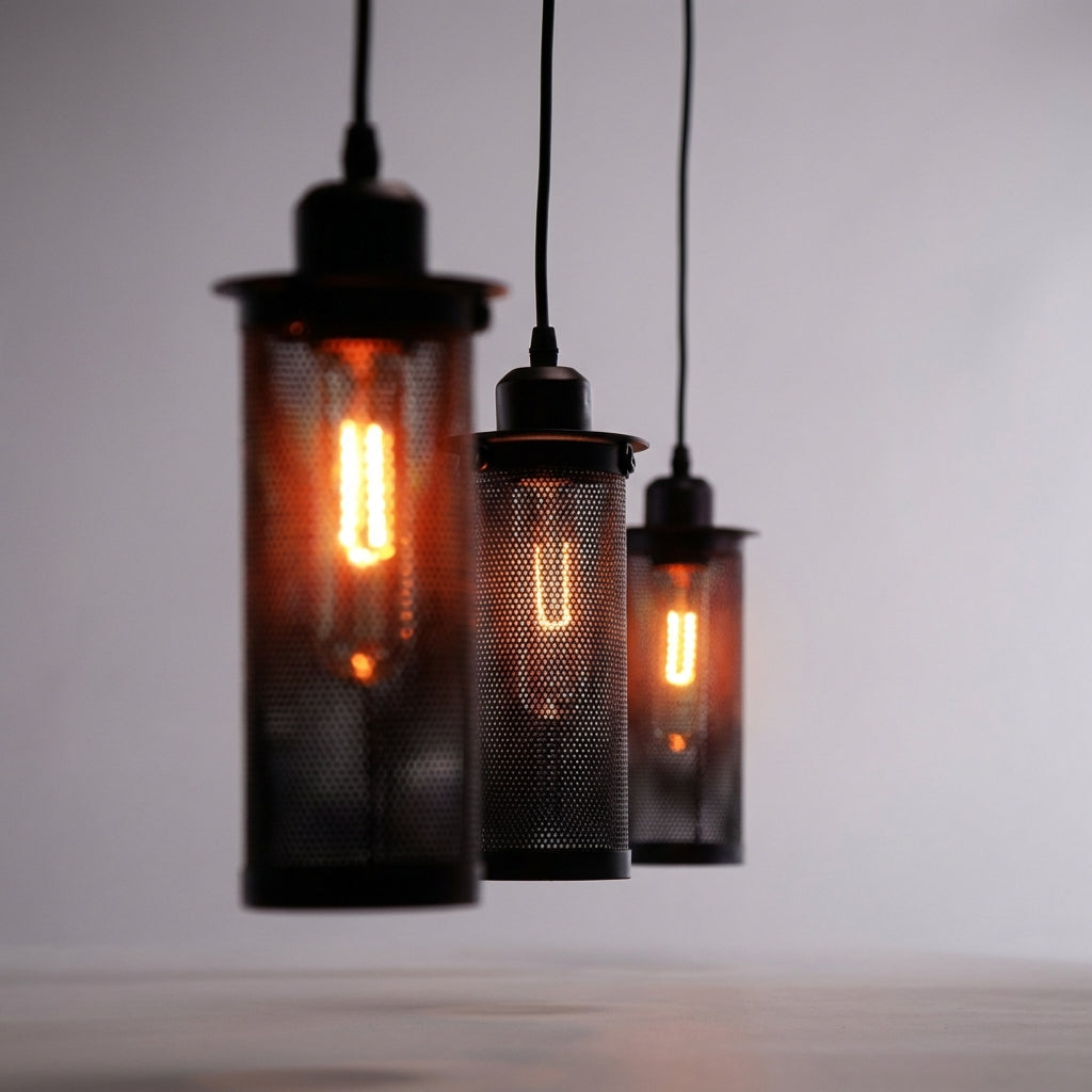 Industrial Style Pendant Light – Vintage Design
