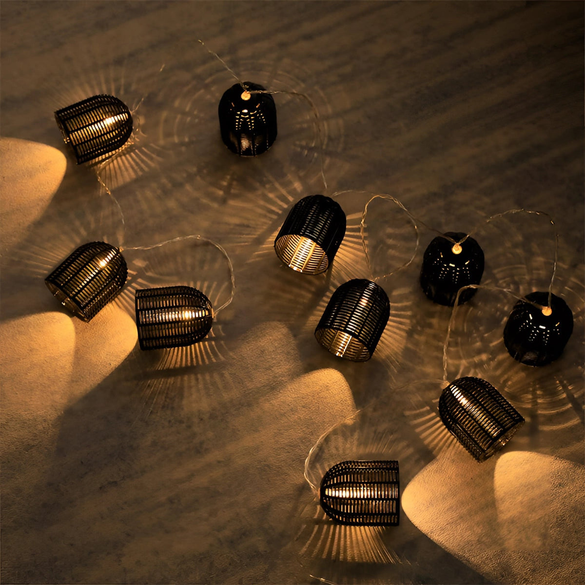 Charming Outdoor String Lights with Weather-Resistant Design