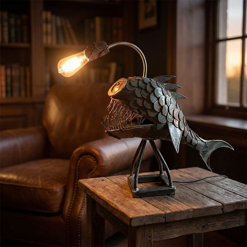 Vintage Style Table Lamp - Tidegleam Design