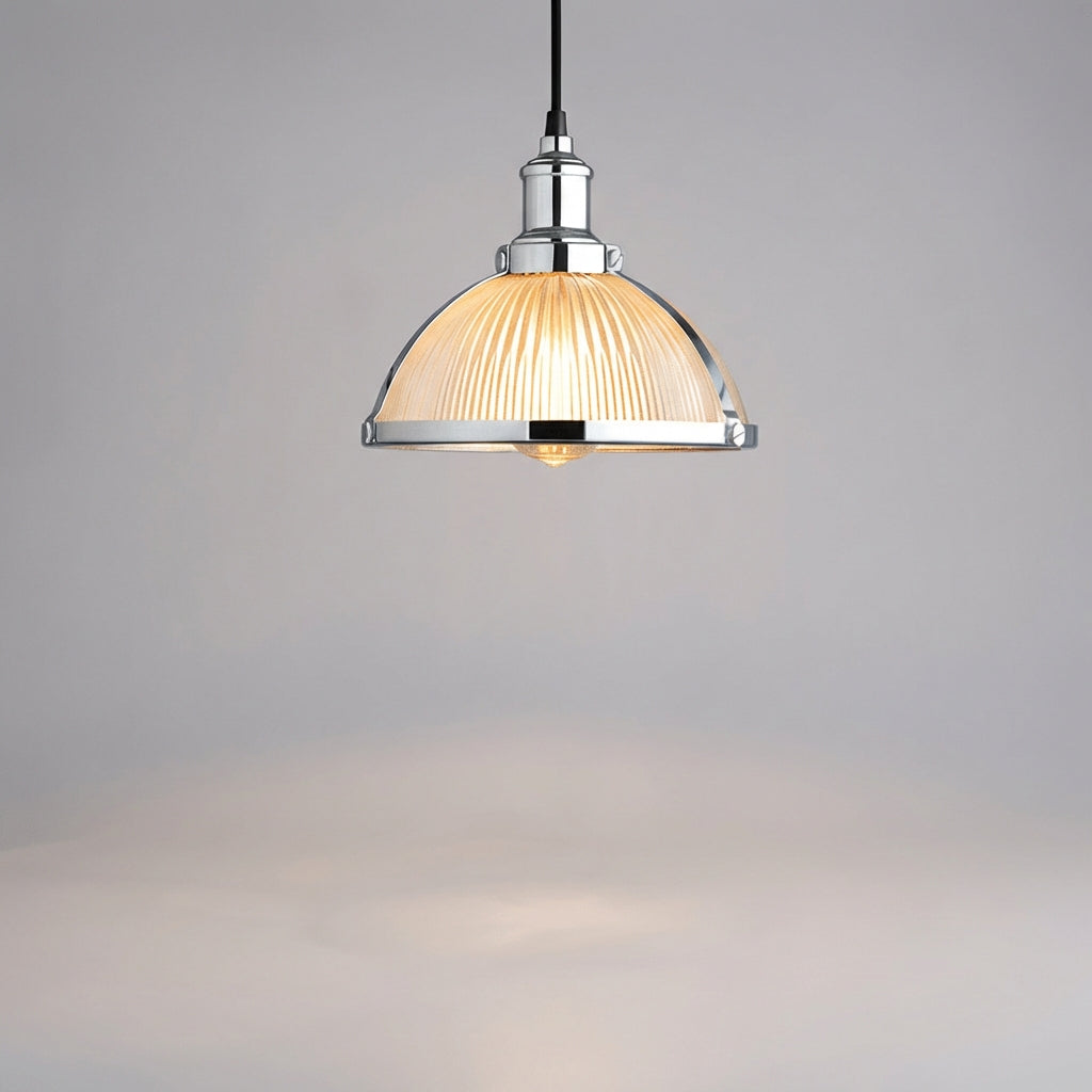 Hanging Light Fixture in Retro Design