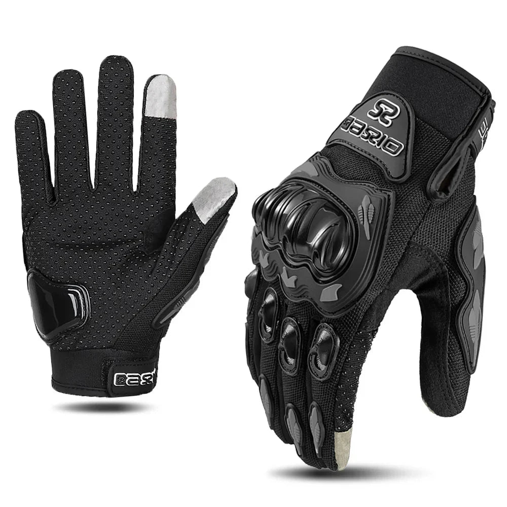 Revved Up Comfort | Women's Riding Gloves with Mesh Panels & Smart Tips
