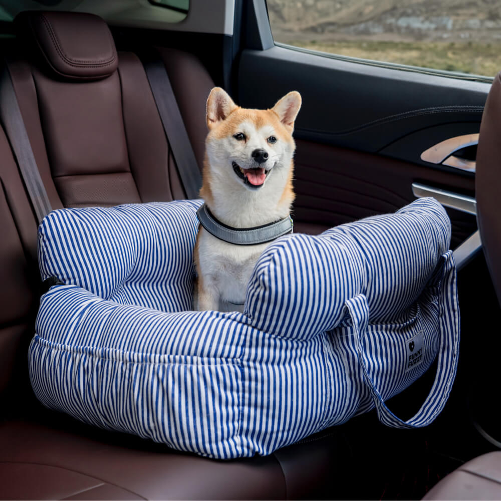 TravelBuddy Pet Booster | Comfortable Car Bed with Safety Features