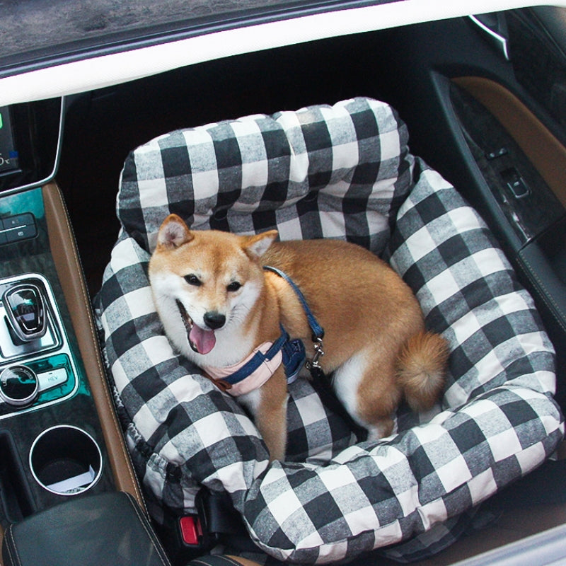 TravelBuddy Pet Booster | Comfortable Car Bed with Safety Features