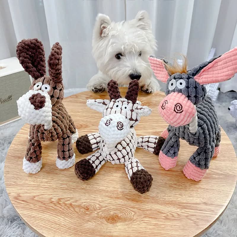 BarkGuard – Premium Plush Squeaky Toy for Tough Chewers