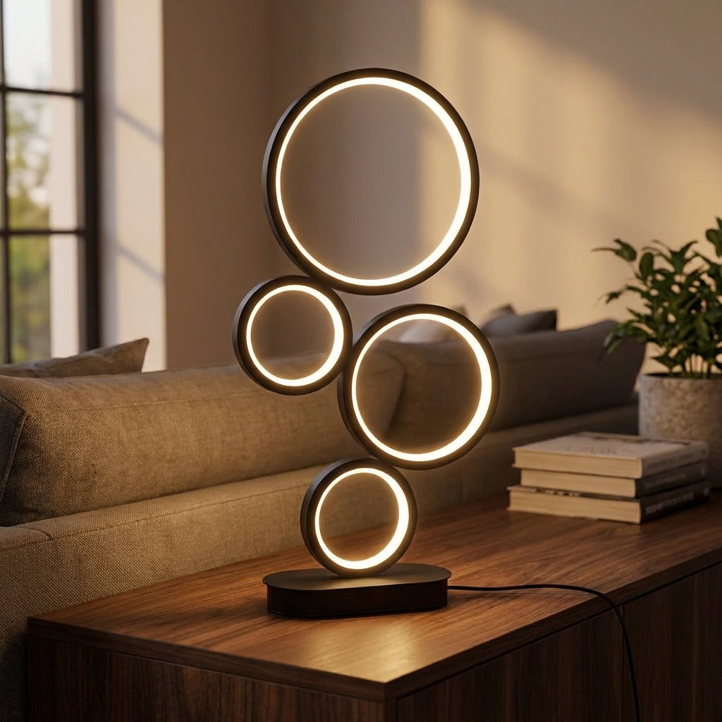 Lumosphere | Elegant Table Lamp with Infinite Brightness Control