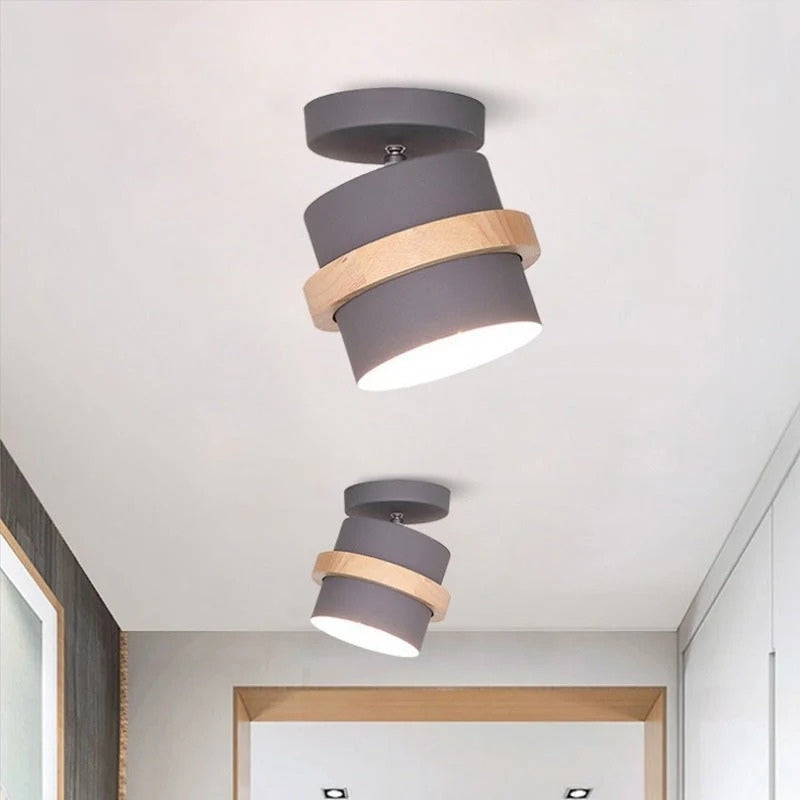 Adjustable LED Ceiling Light with Stylish Rotating Design