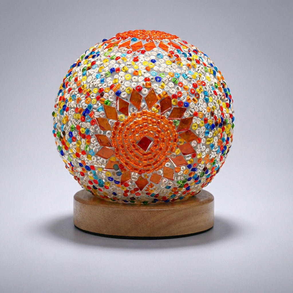 Bohemian Style Round Decorative Lamp
