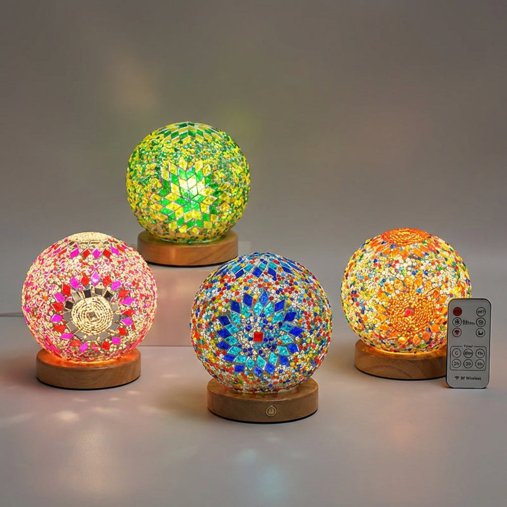 Bohemian Style Round Decorative Lamp