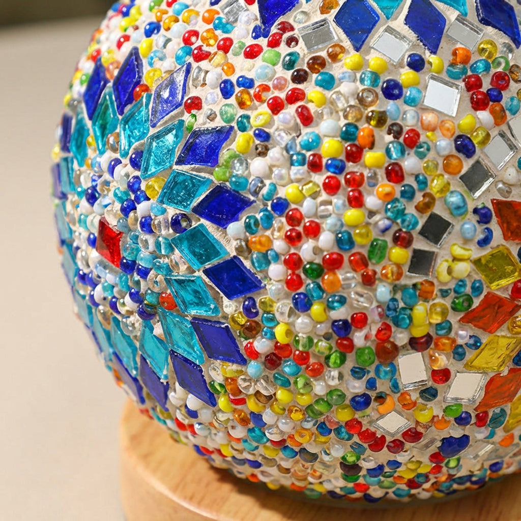 Bohemian Style Round Decorative Lamp