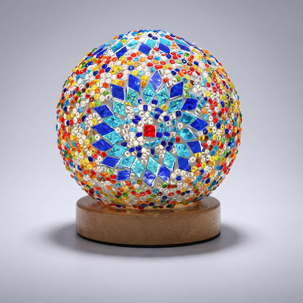 Bohemian Style Round Decorative Lamp