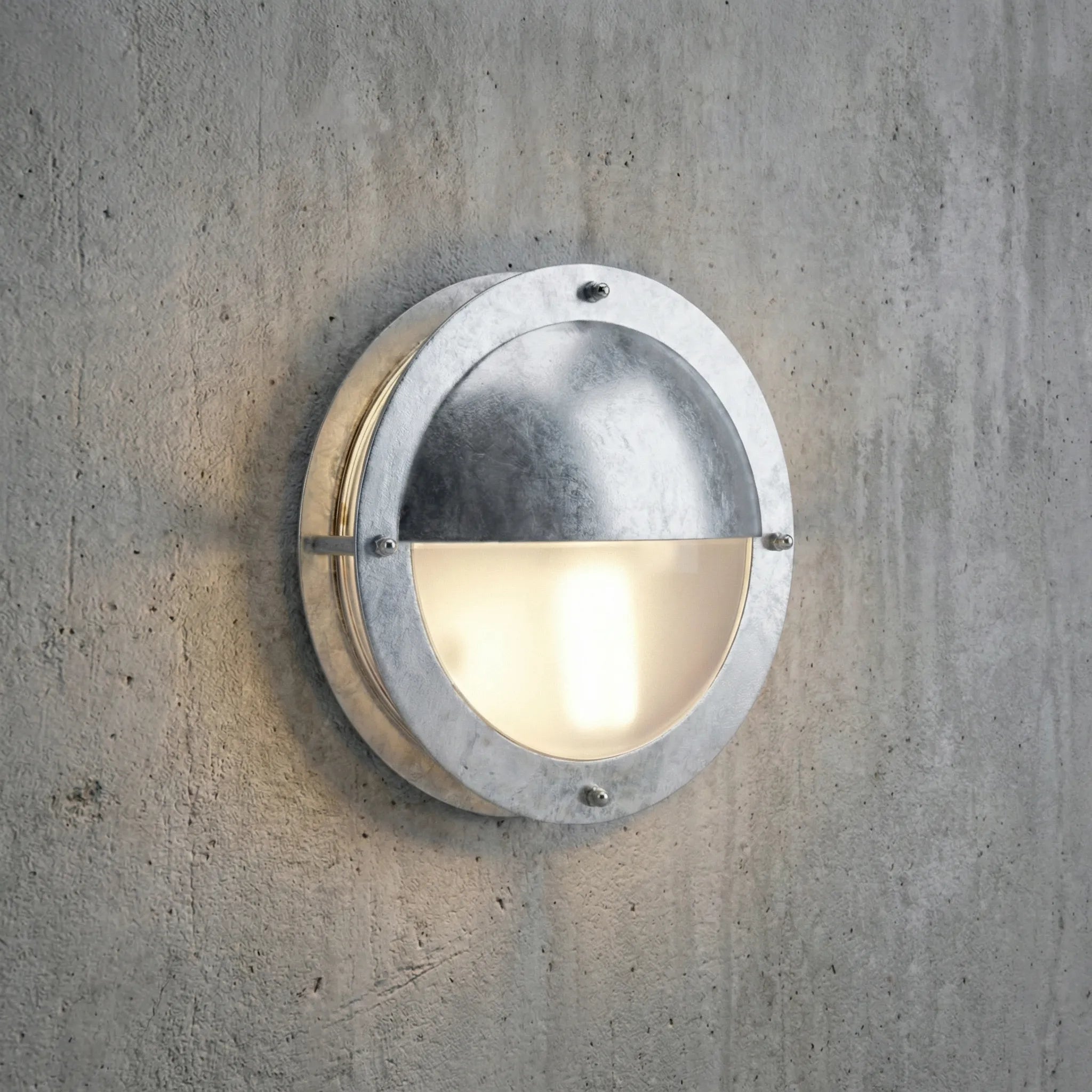 Marinova Style Round Wall Light for Outdoor Use