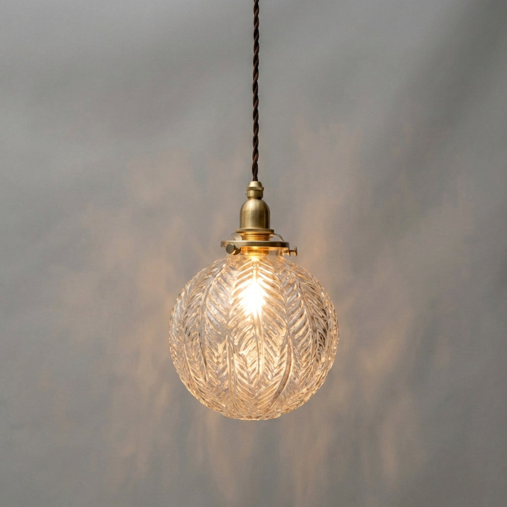 Vintage Round Pendant Light Fixture