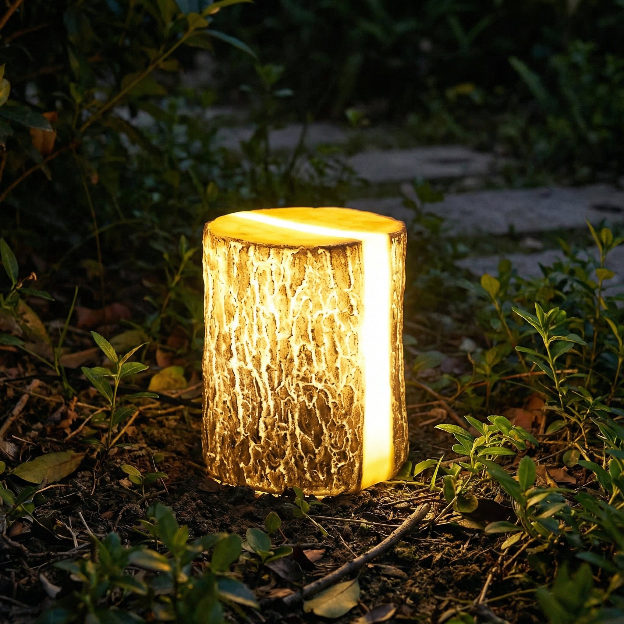 Garden Light with Rustic Design – Outdoor Illumination Fixture