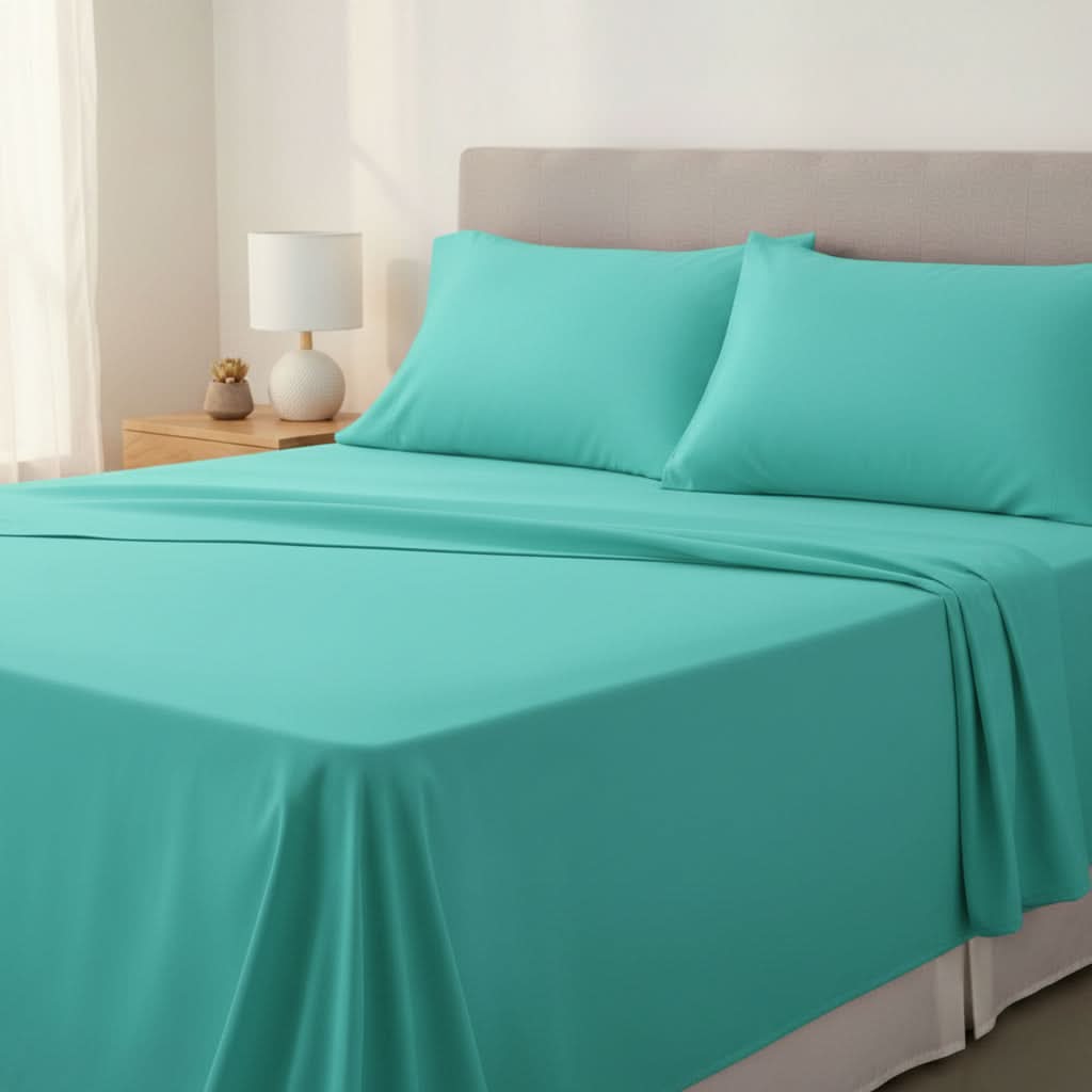 EcoLuxe Bamboo Sheet Set with Deep Pockets for Ultimate Comfort