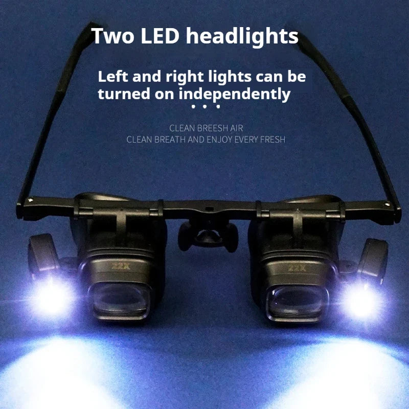 LuminView 24X LED Magnifier – Perfect for Reading and Detail Work
