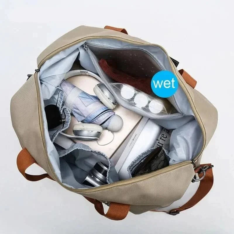 Ultimate Fitness Bag with Dedicated Shoe Compartment