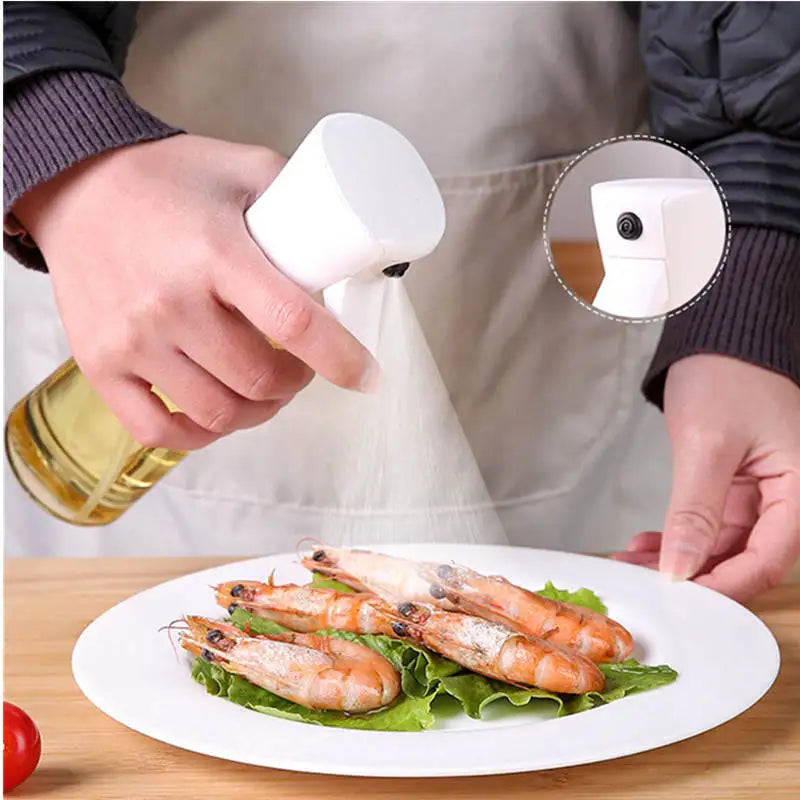 Precision Oil Sprayer with Adjustable Nozzle – Eco-Friendly Refillable Kitchen Tool