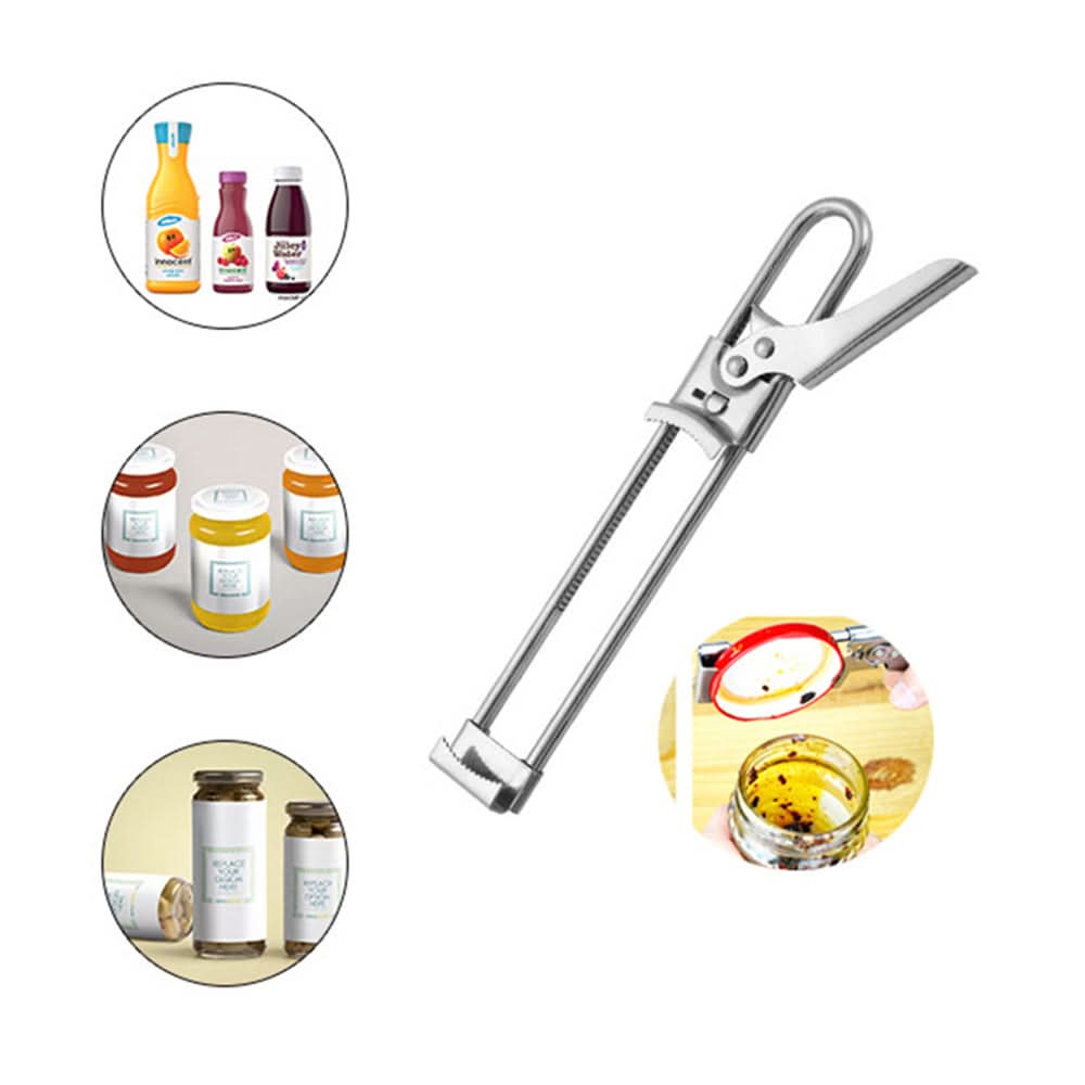 Versatile Can Opener for Effortless Lid Removal