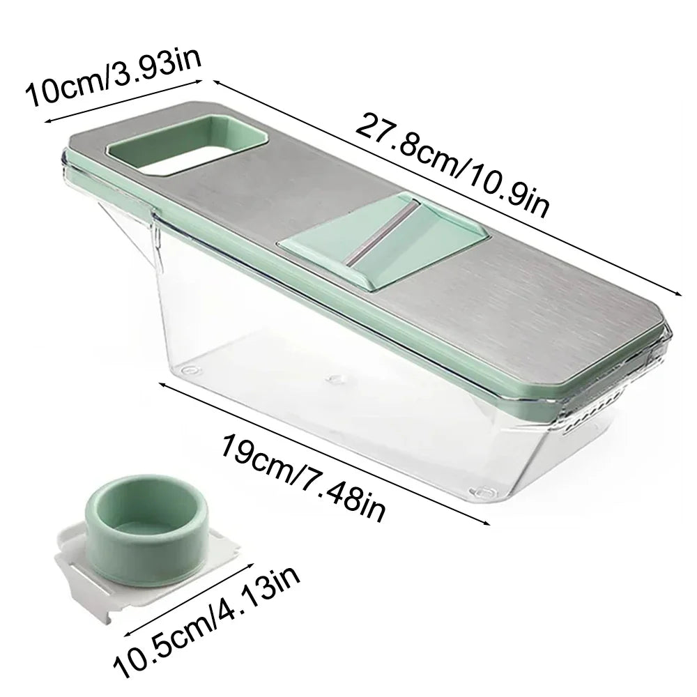 SwiftPrep Electric Vegetable Cutter & Shredder | Versatile Food Processor with Customizable Blades | Robust Kitchen Appliance for Quick Vegetable Preparation