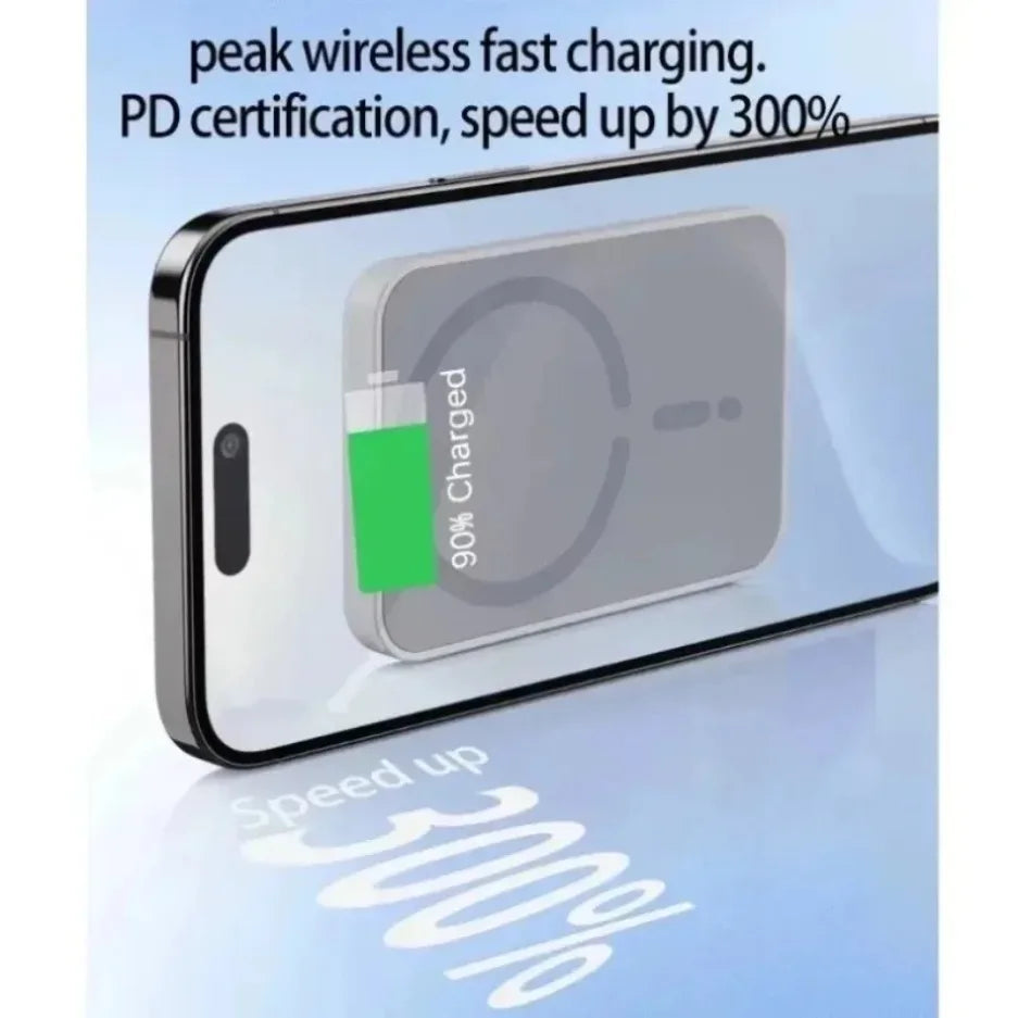 MagnaCharge Wireless Car Mount | 15W Fast Charging Air Vent Holder for iPhone 17, 16, 15, 14, 13 & 12 Series