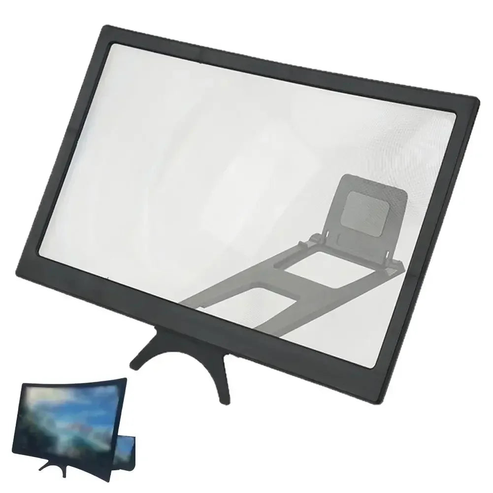 Spectra 12-Inch Curved Smartphone Screen Enhancer – Foldable Viewing Solution for Movies and Videos