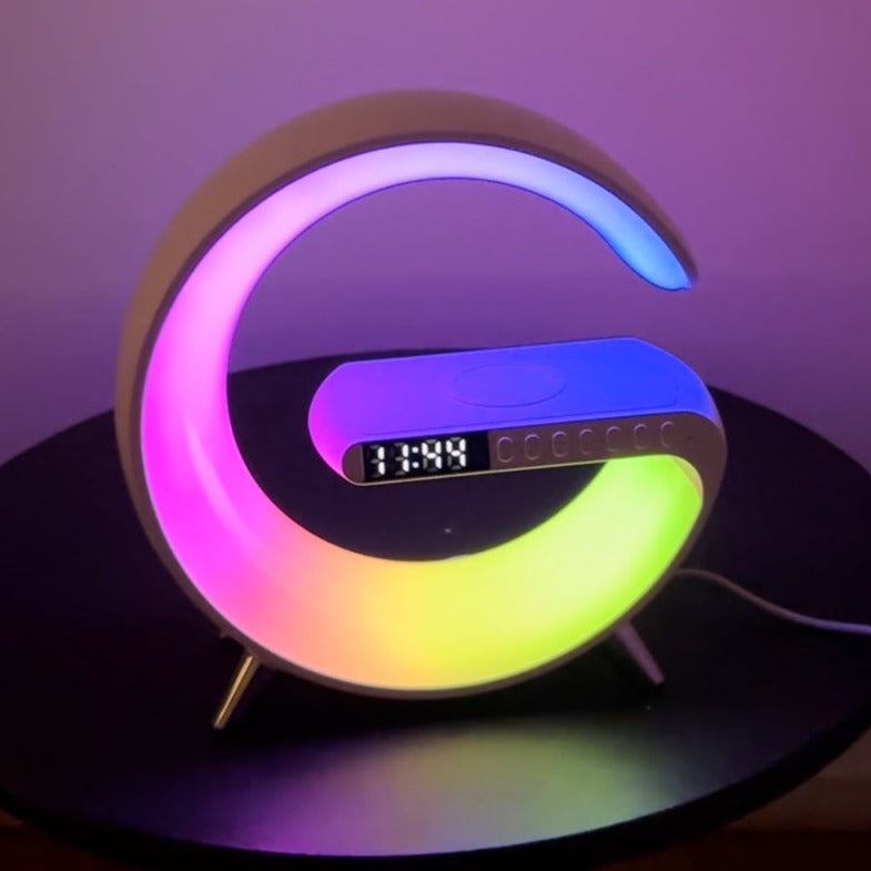 Charging Dock with Built-in Speaker - Wireless Charging Hub