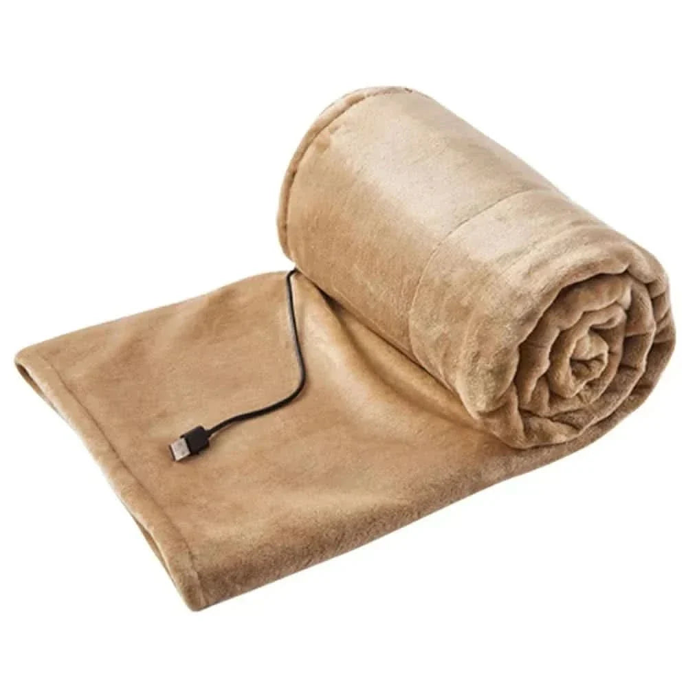 SnuggleGlow – Electric Throw Blanket for Ultimate Comfort