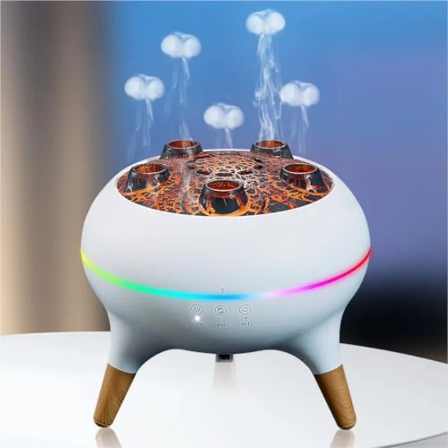 AquaMist 250ML Jellyfish-Inspired Aromatherapy Diffuser