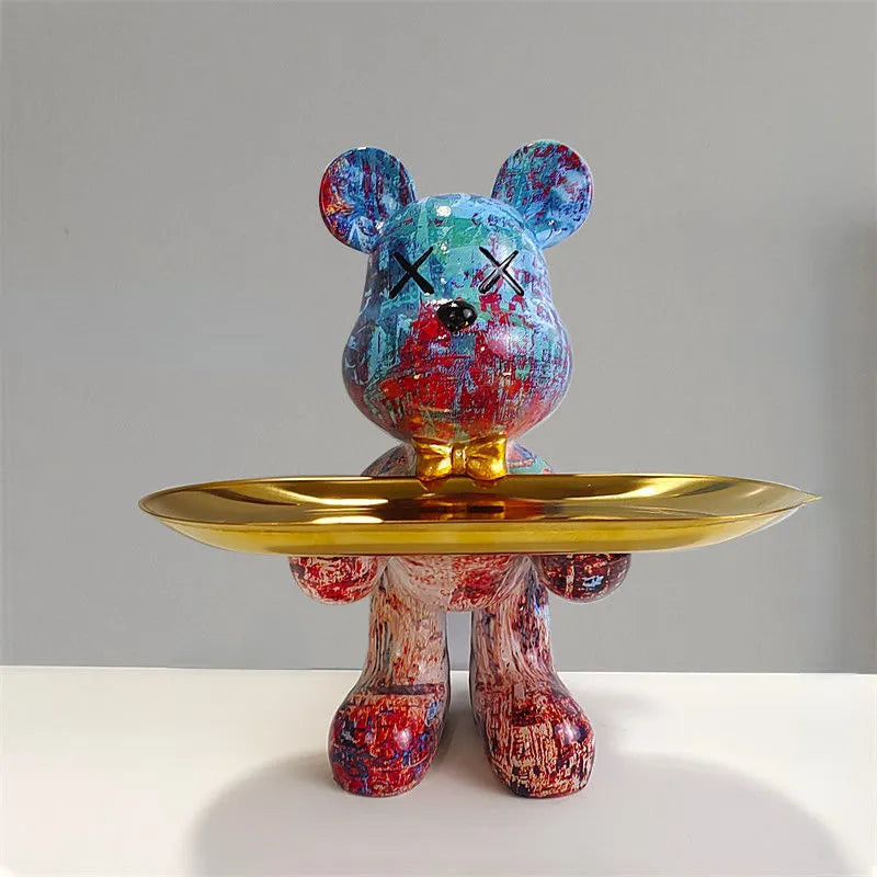 Bruno Bear Table Decoration – Stylish Storage Figure