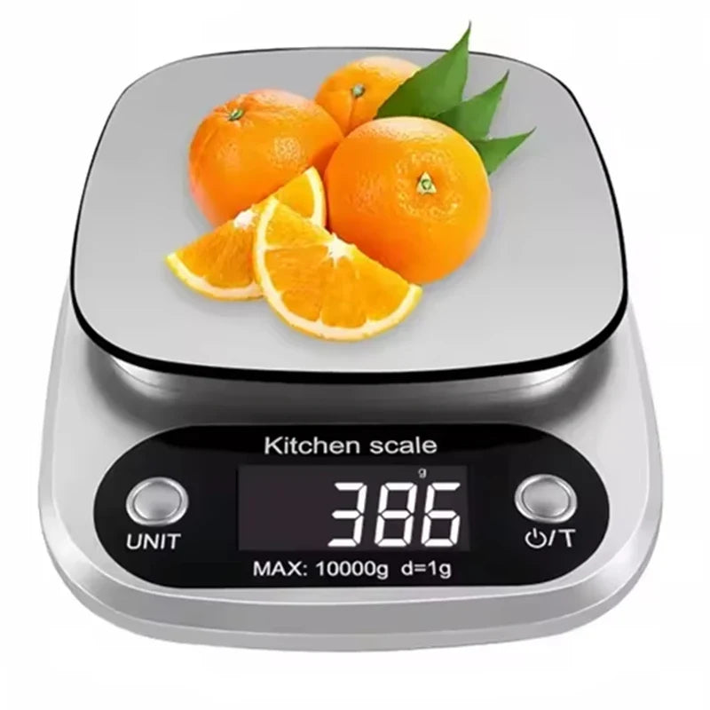 Accurate Chef's Kitchen Scale | 10kg Digital Food Weighing Device