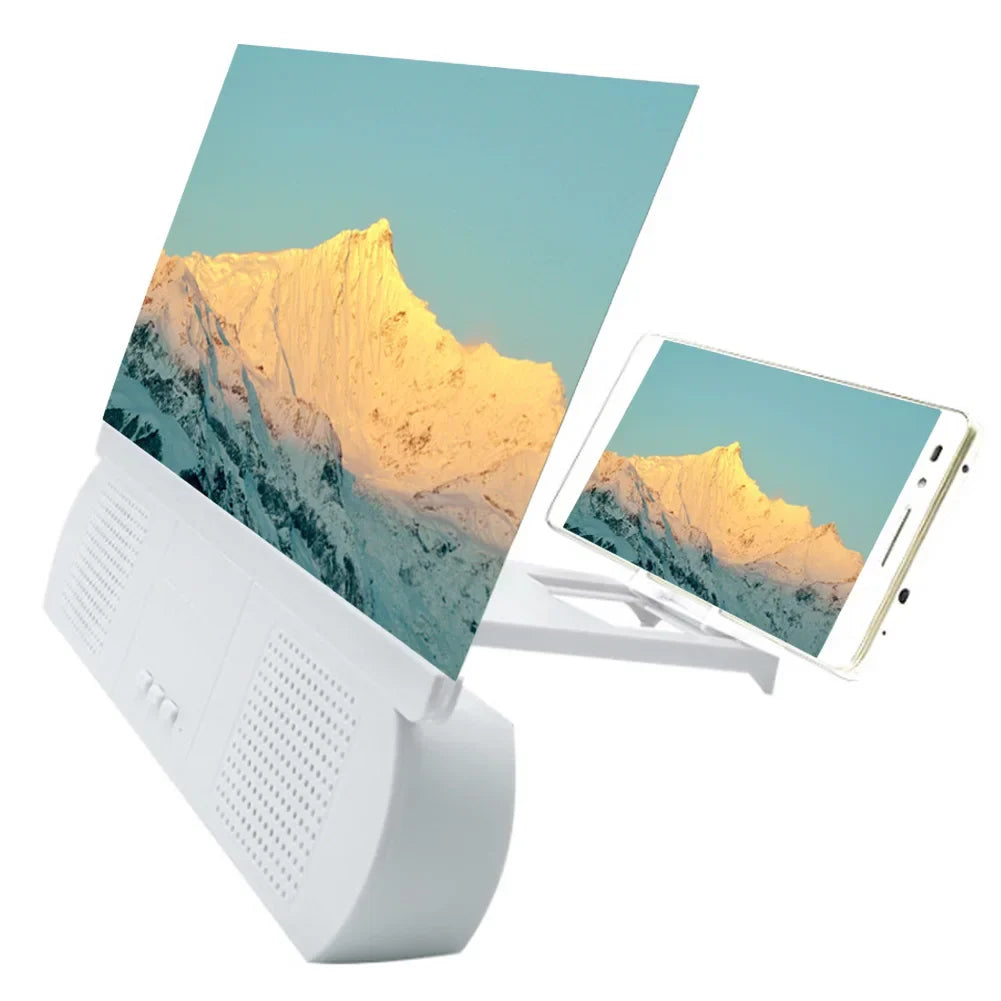 SpectraView 10-Inch 3D Smartphone Screen Enhancer with Bluetooth Speaker