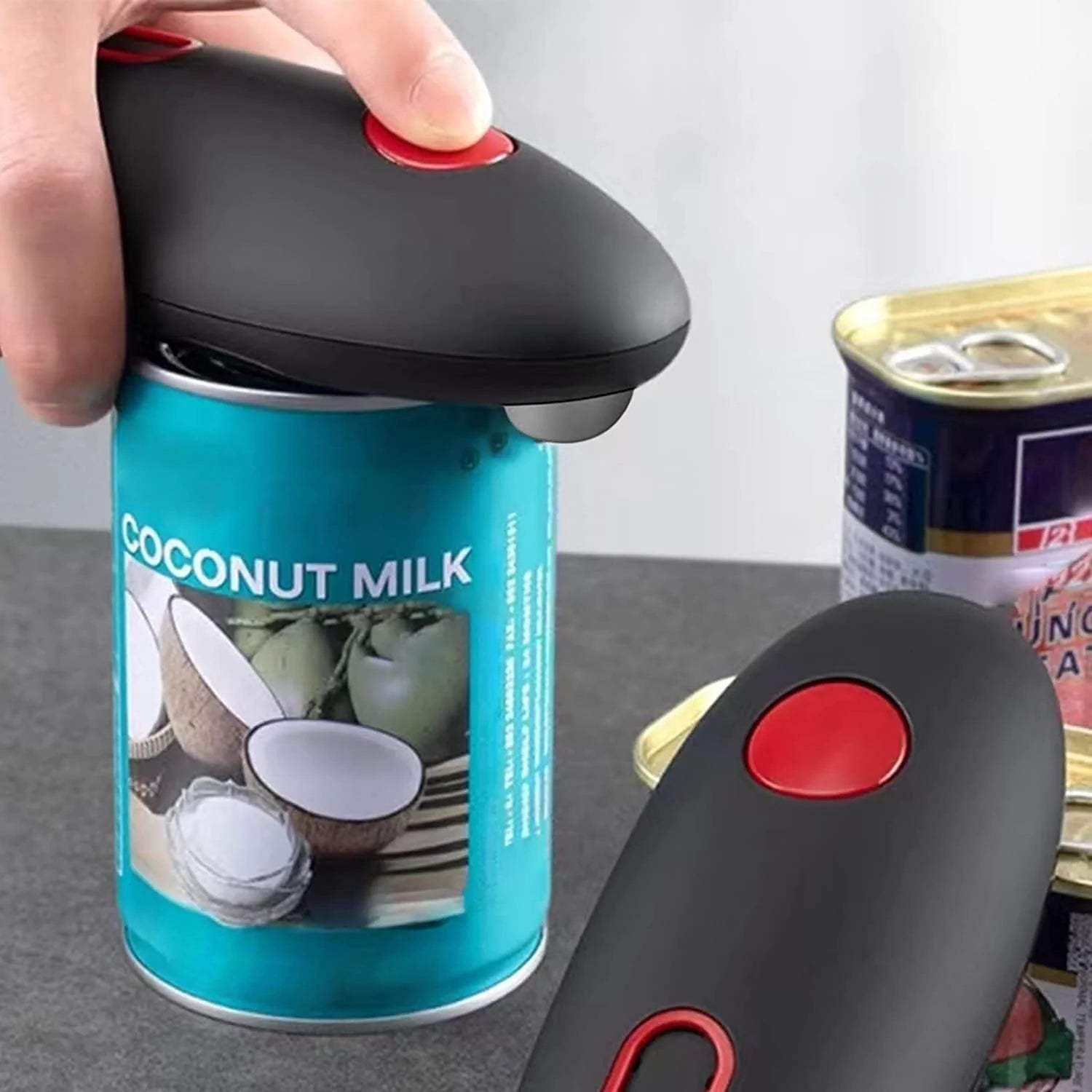 Effortless Electric Can Opener for Easy Kitchen Prep