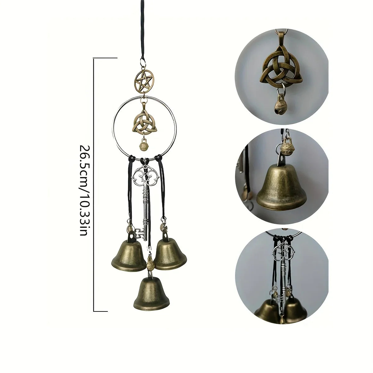 Mystic Charm Door Chime – Decorative Hanging Bell for Entryways