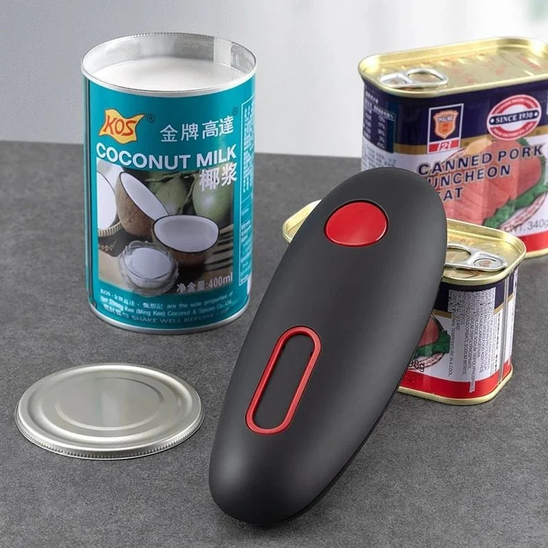 Effortless Electric Can Opener for Easy Kitchen Prep