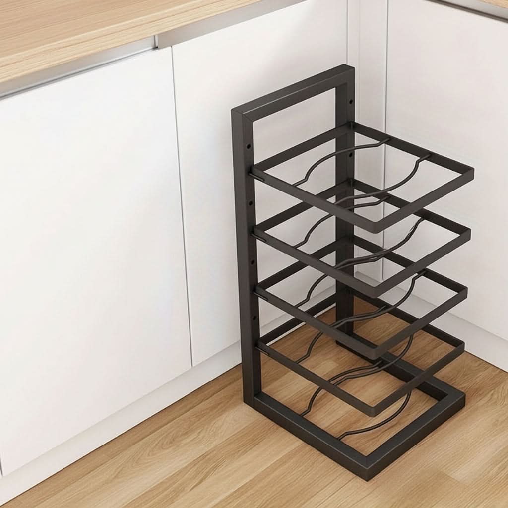 Versatile Kitchen Organizer for Pots & Pans Storage