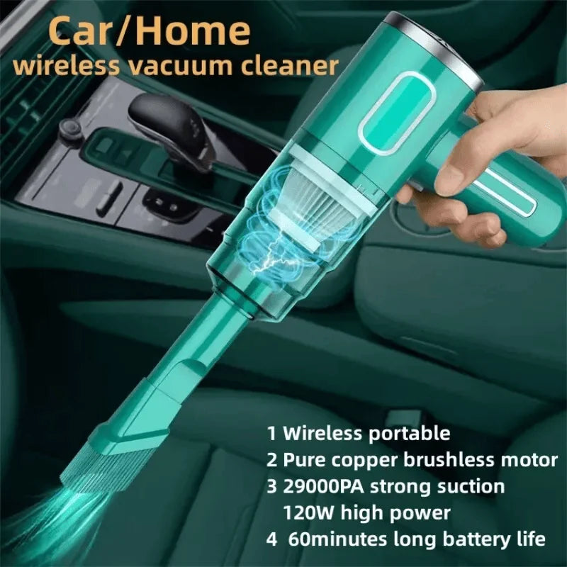 UltraClean 29000Pa Cordless Handheld Vacuum – Lightweight & Powerful