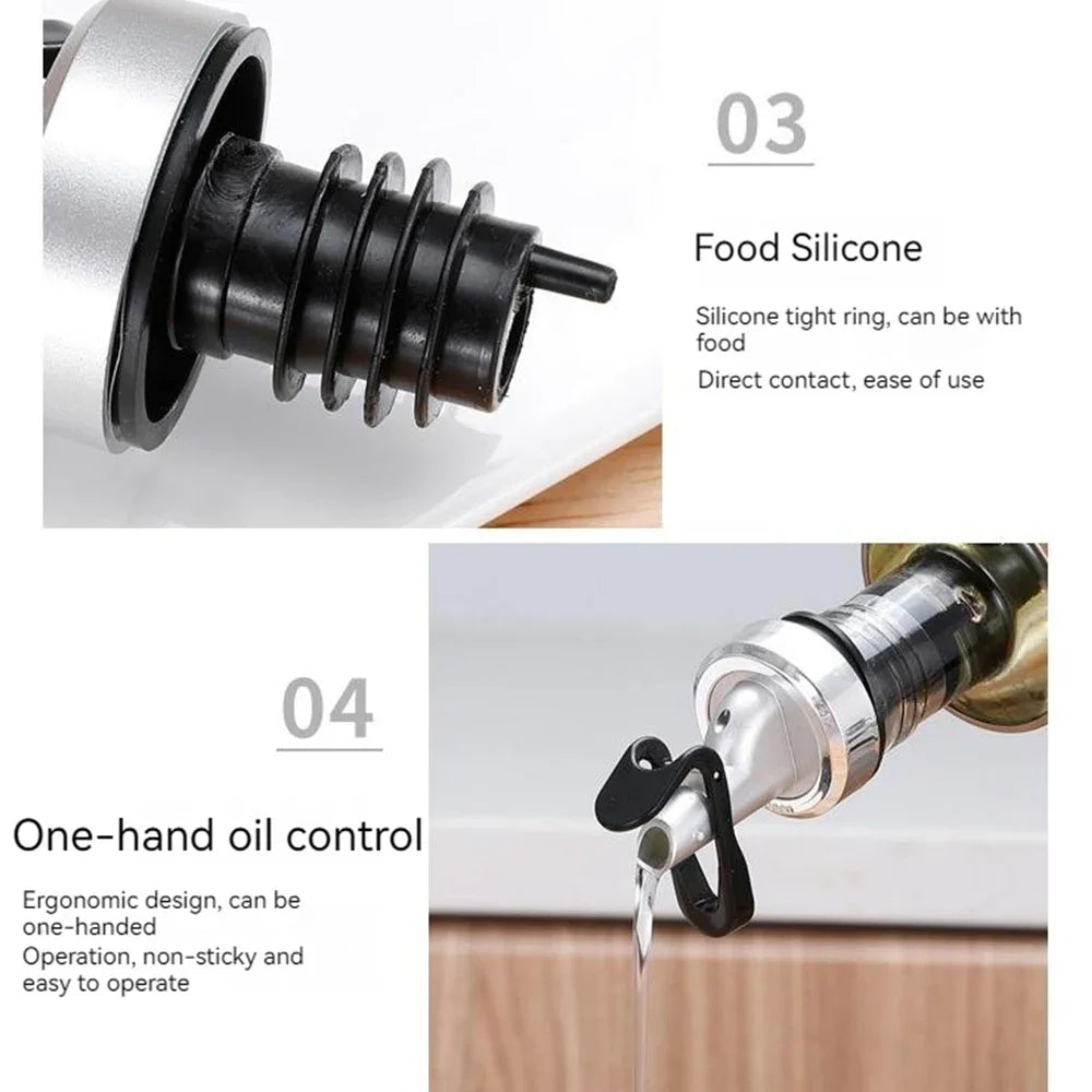 SmartSpray Olive Oil Dispenser with Easy Flip Top – Refillable Bottle for Cooking & Grilling