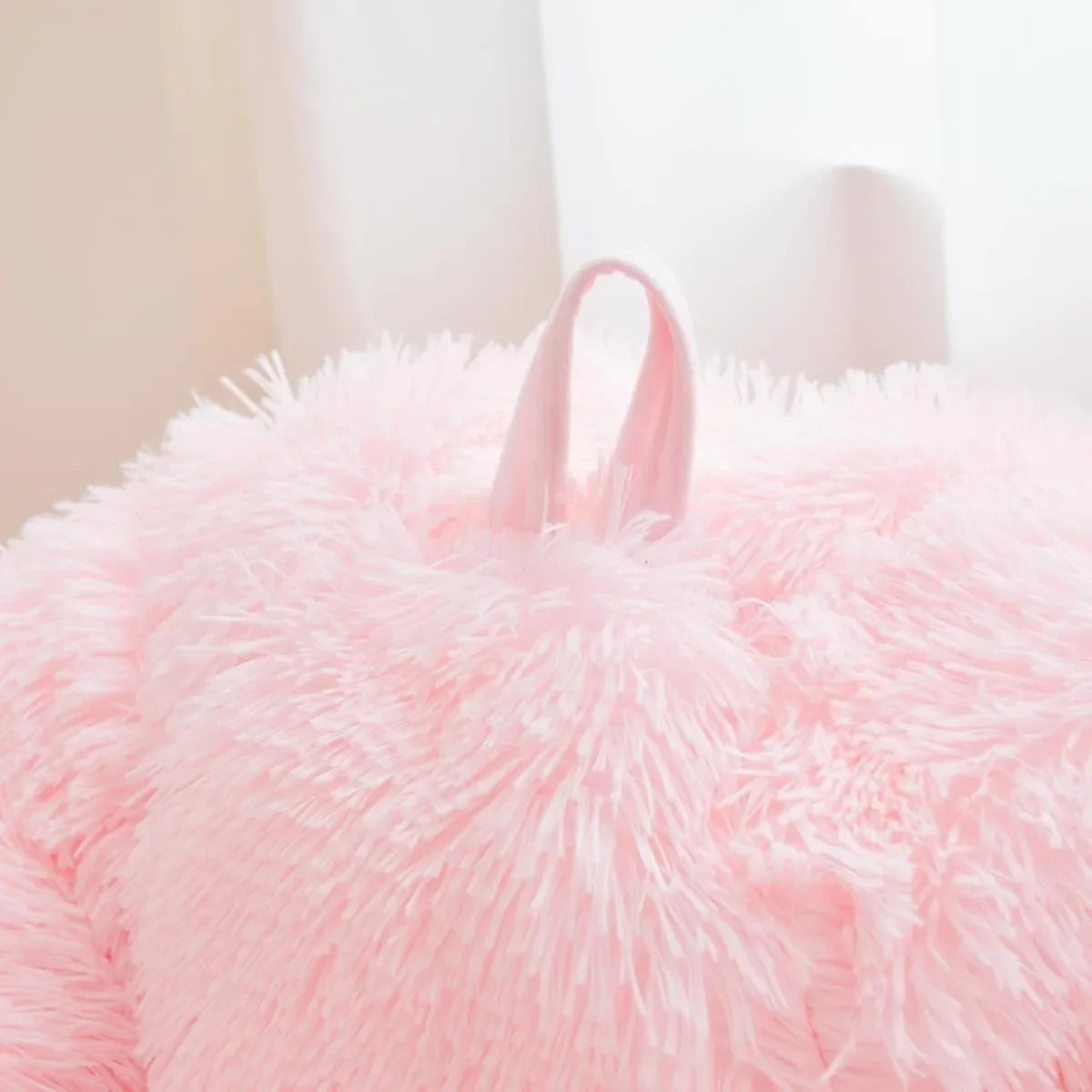 Blush Cloud Plush Bean Bag Chair Cover – Cozy Cover for Kids & Teens