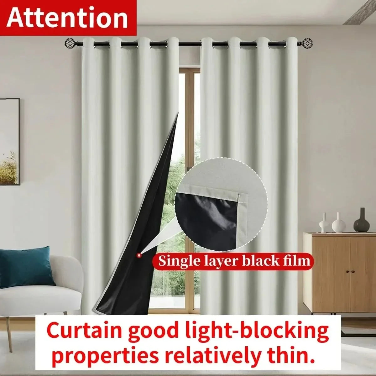 EclipseShield - Premium 100% Blackout Curtains for Ultimate Comfort