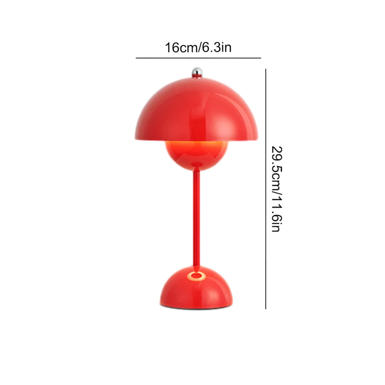 LumaMush – Touch-Controlled Rechargeable LED Table Lamp