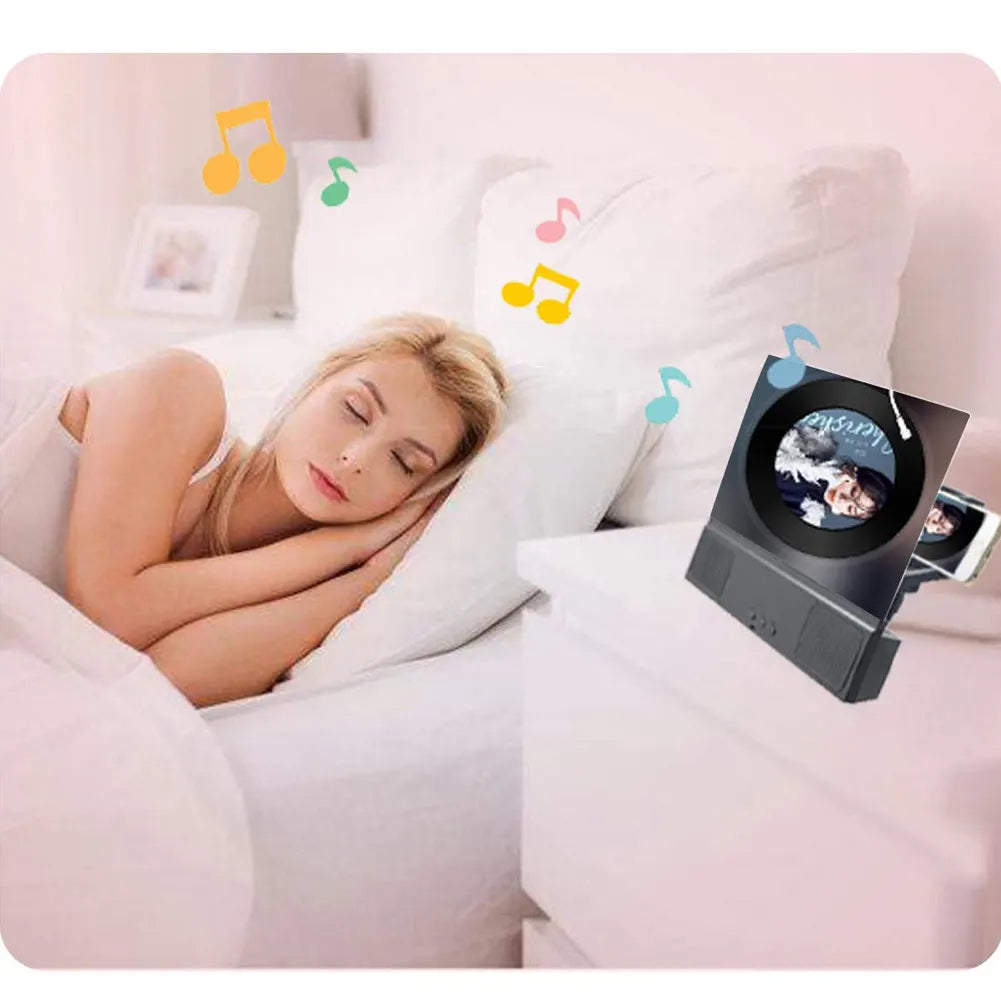 SpectraView 10-Inch 3D Smartphone Screen Enhancer with Bluetooth Speaker