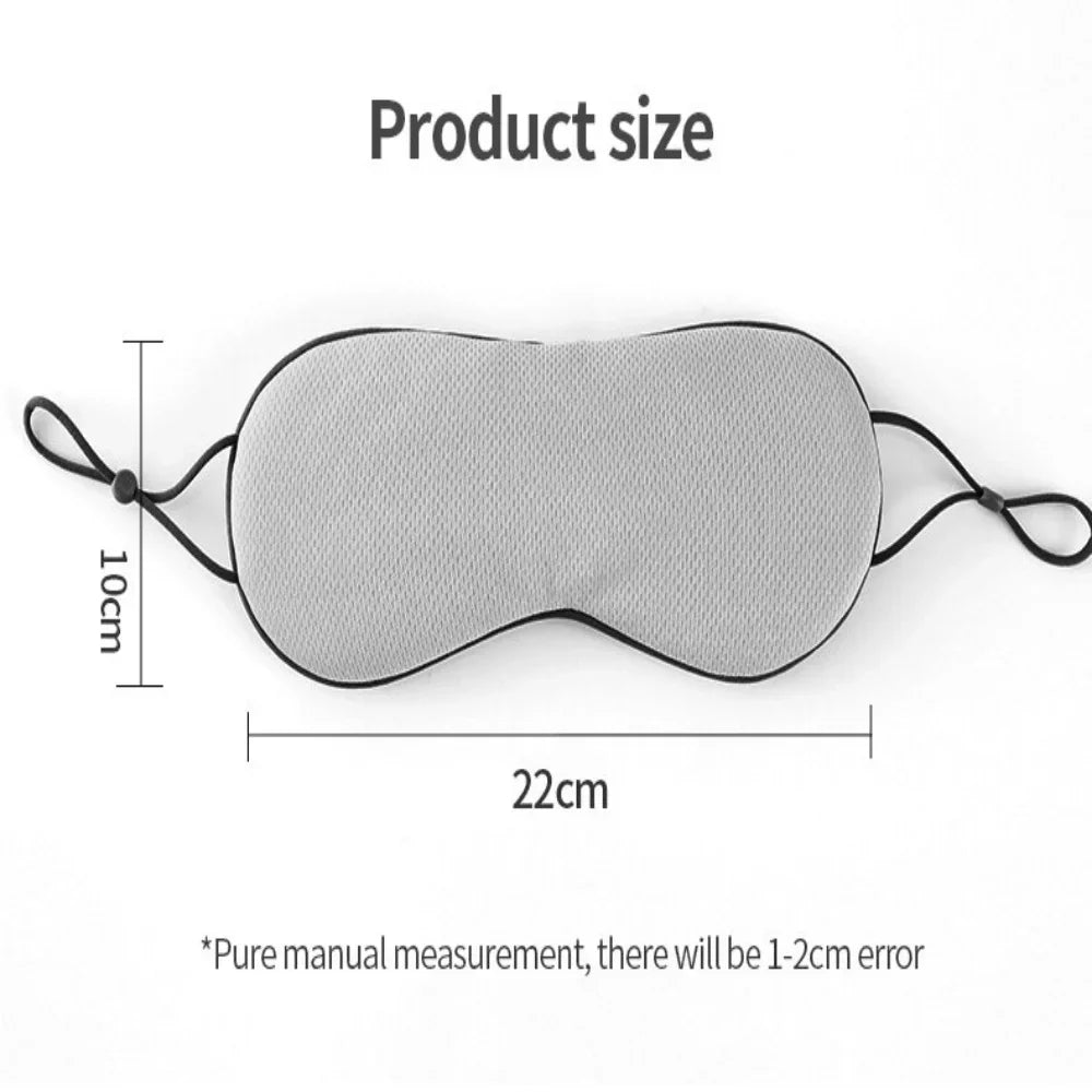 Serenity Luxe Sleep Mask – Adjustable Comfort for All-Night Relaxation