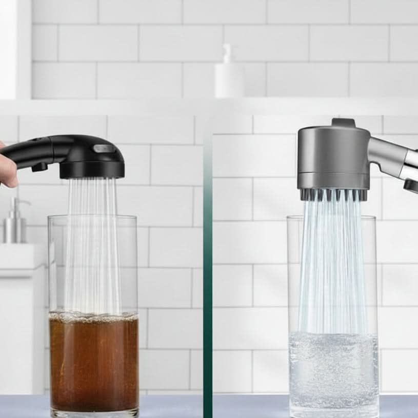 AquaBoost – Enhanced Shower Head with 9-Layer Purification